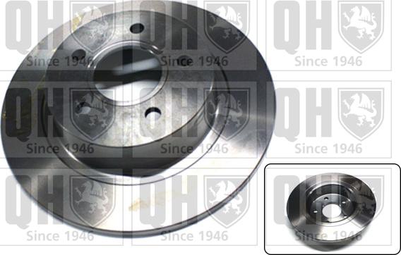 Quinton Hazell BDC5367 - Спирачен диск vvparts.bg