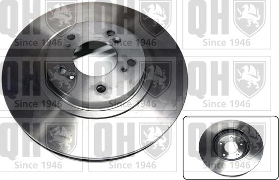 Quinton Hazell BDC5374 - Спирачен диск vvparts.bg