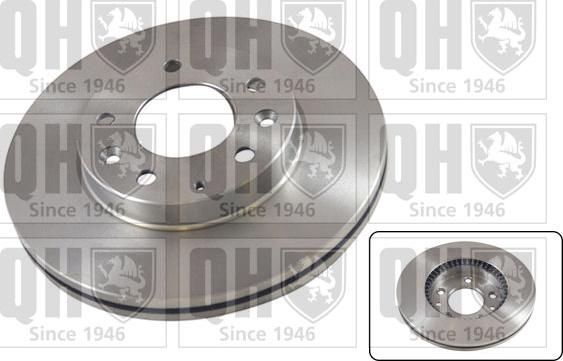 Quinton Hazell BDC5258 - Спирачен диск vvparts.bg