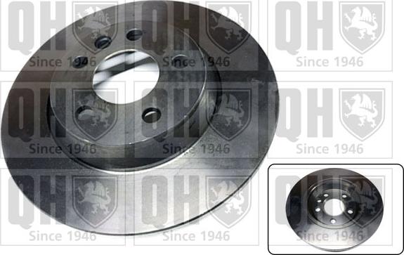 Quinton Hazell BDC5216 - Спирачен диск vvparts.bg