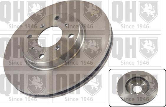 Quinton Hazell BDC5212 - Спирачен диск vvparts.bg