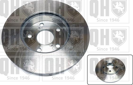 Quinton Hazell BDC5217 - Спирачен диск vvparts.bg