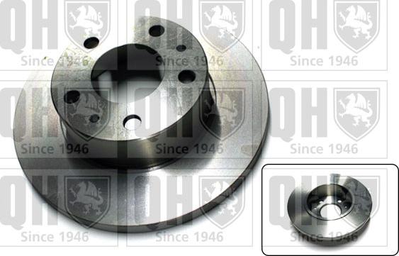 Quinton Hazell BDC5236 - Спирачен диск vvparts.bg