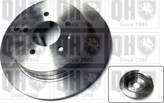 Quinton Hazell BDC5714 - Спирачен диск vvparts.bg