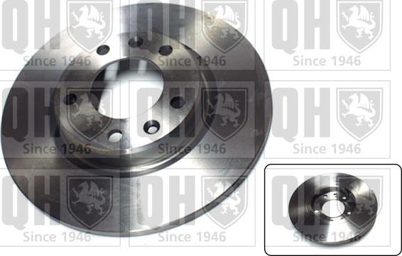 Quinton Hazell BDC6022 - Спирачен диск vvparts.bg