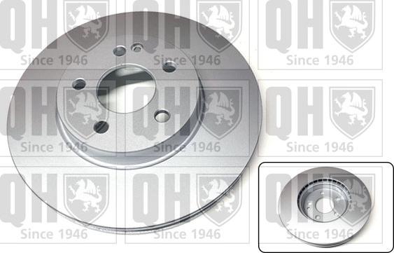 Quinton Hazell BDC6172 - Спирачен диск vvparts.bg