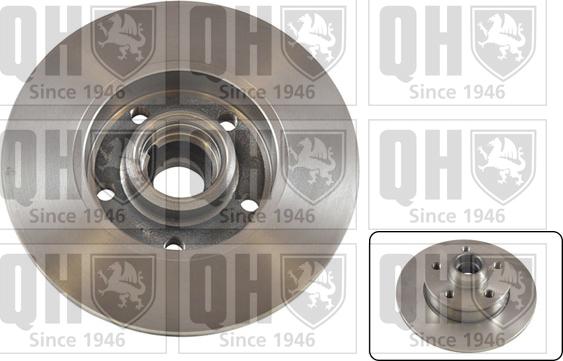 Quinton Hazell BDC3937 - Спирачен диск vvparts.bg