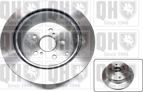 Quinton Hazell BDC3925 - Спирачен диск vvparts.bg