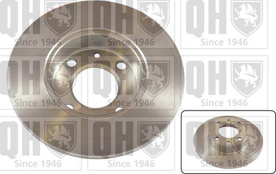 Quinton Hazell BDC3150 - Спирачен диск vvparts.bg
