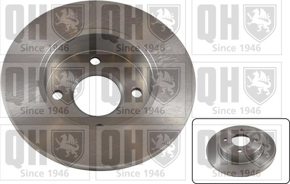 Quinton Hazell BDC3820 - Спирачен диск vvparts.bg