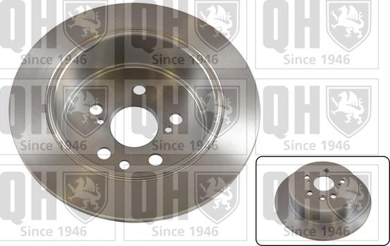 Quinton Hazell BDC3763 - Спирачен диск vvparts.bg