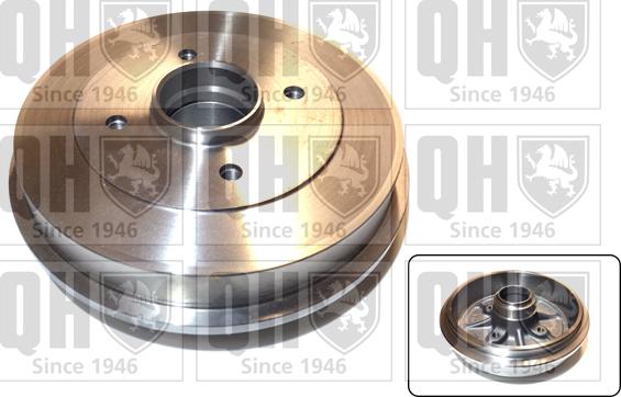 Quinton Hazell BDR458 - Спирачен барабан vvparts.bg