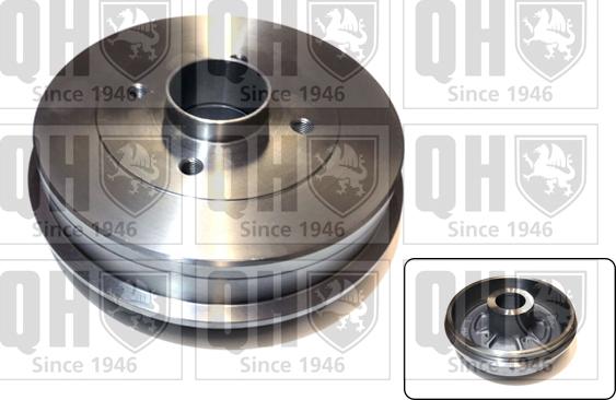 Quinton Hazell BDR488 - Спирачен барабан vvparts.bg