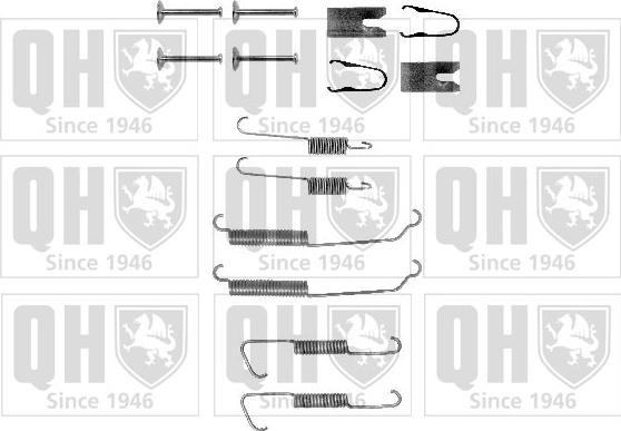 Quinton Hazell BFK416 - Комплект принадлежности, спирани челюсти vvparts.bg