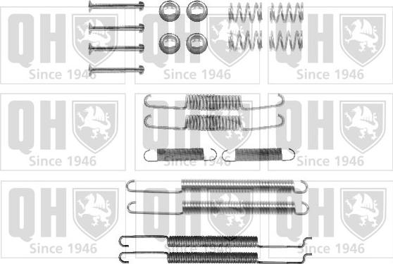 Quinton Hazell BFK361 - Комплект принадлежности, спирани челюсти vvparts.bg