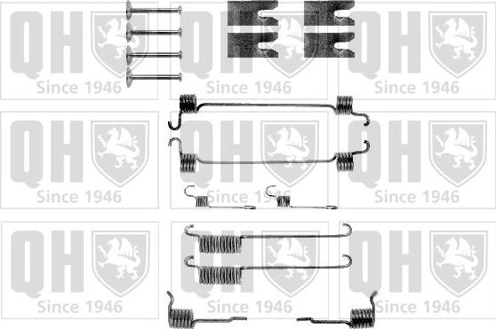 Quinton Hazell BFK293 - Комплект принадлежности, спирани челюсти vvparts.bg