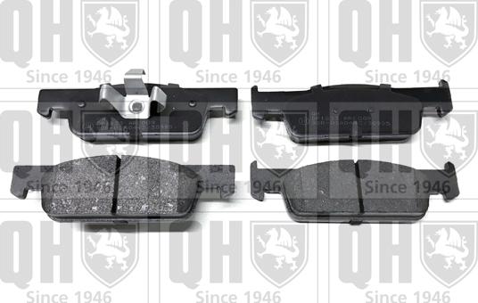 Quinton Hazell BP1823 - Комплект спирачно феродо, дискови спирачки vvparts.bg