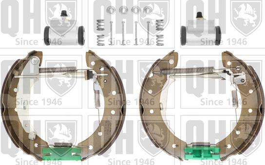 Quinton Hazell BS927K4 - Комплект спирачна челюст vvparts.bg