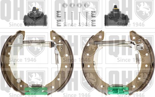 Quinton Hazell BS927K3 - Комплект спирачна челюст vvparts.bg