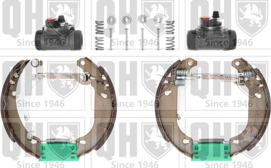 Quinton Hazell BS1068K3 - Комплект спирачна челюст vvparts.bg