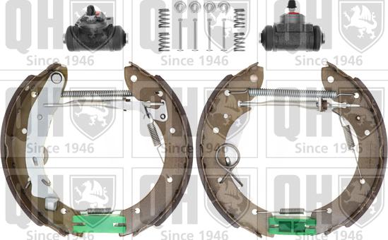 Quinton Hazell BS1004K3 - Комплект спирачна челюст vvparts.bg