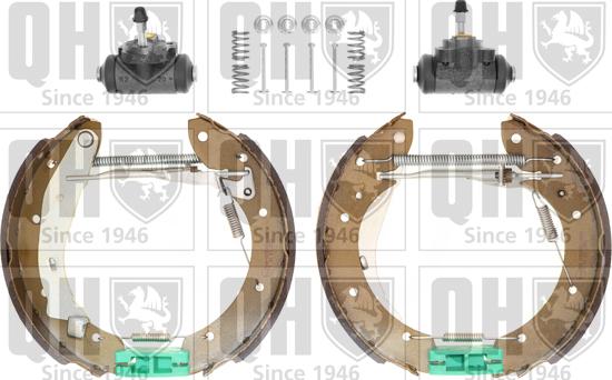 Quinton Hazell BS1004K2 - Комплект спирачна челюст vvparts.bg