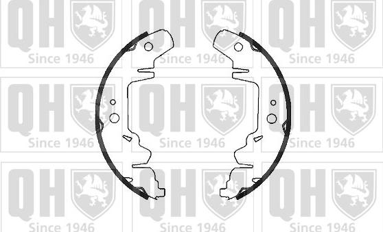 Quinton Hazell BS1074 - Комплект спирачна челюст vvparts.bg