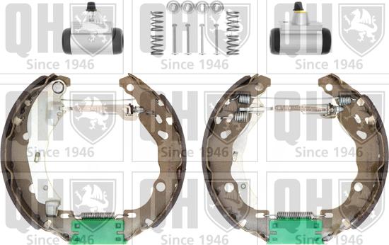 Quinton Hazell BS1144K1 - Комплект спирачна челюст vvparts.bg