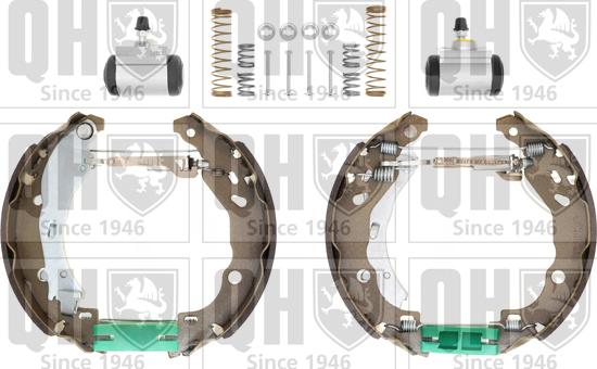 Quinton Hazell BS1156K2 - Комплект спирачна челюст vvparts.bg