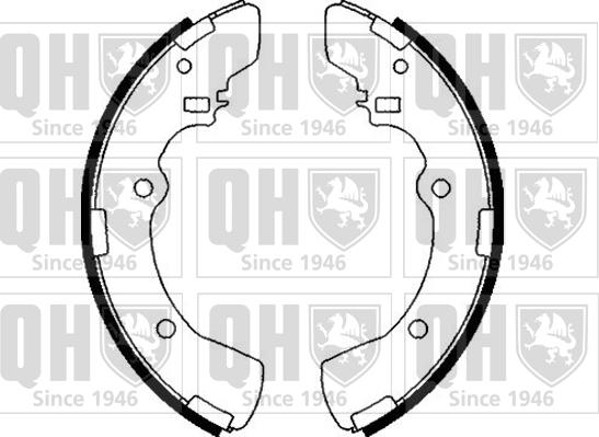 Quinton Hazell BS868 - Комплект спирачна челюст vvparts.bg