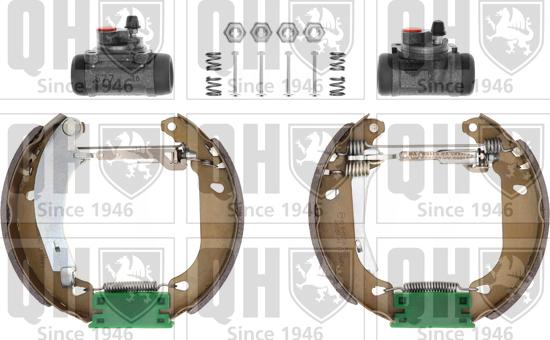 Quinton Hazell BS786K2 - Комплект спирачна челюст vvparts.bg