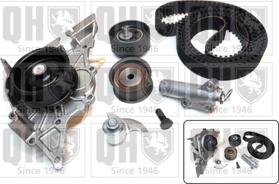 Quinton Hazell QBPK6700 - Водна помпа+ к-кт ангренажен ремък vvparts.bg