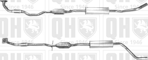 Quinton Hazell QCAT91416 - Катализатор vvparts.bg