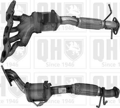 Quinton Hazell QCAT91560H - Катализатор vvparts.bg