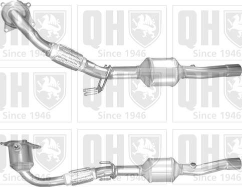 Quinton Hazell QCAT91725H - Катализатор vvparts.bg