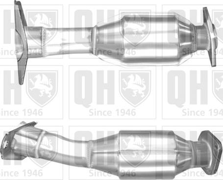 Quinton Hazell QCAT92128H - Катализатор vvparts.bg