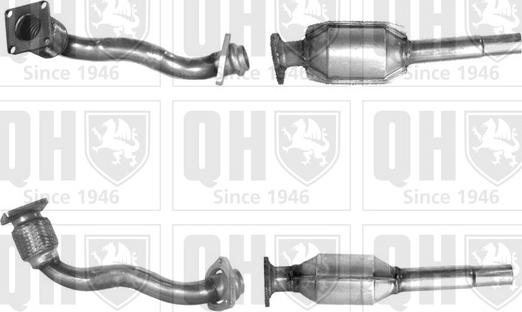 Quinton Hazell QCAT80055 - Катализатор vvparts.bg