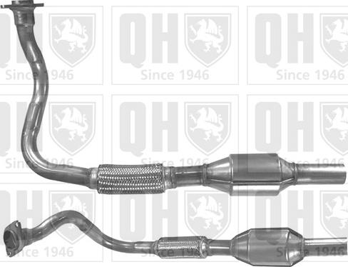 Quinton Hazell QCAT80115H - Катализатор vvparts.bg