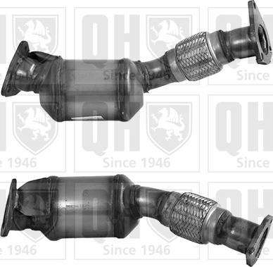 Quinton Hazell QCAT80214H - Катализатор vvparts.bg