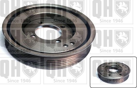 Quinton Hazell QCD135 - Ремъчна шайба, колянов вал vvparts.bg