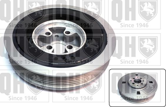 Quinton Hazell QCD13 - Ремъчна шайба, колянов вал vvparts.bg