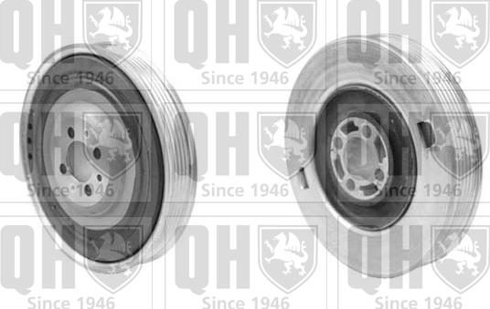 Quinton Hazell QCD12 - Ремъчна шайба, колянов вал vvparts.bg