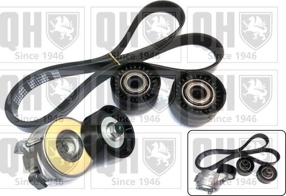 Quinton Hazell QDK105 - Комплект пистов ремък vvparts.bg