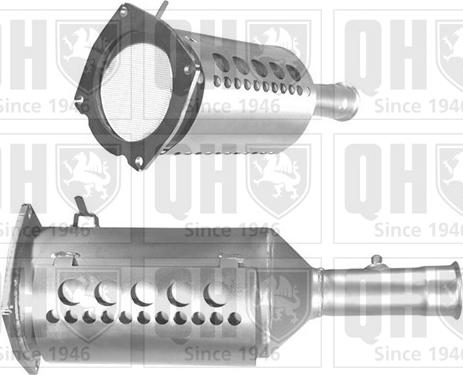 Quinton Hazell QDPF11415H - Филтър за сажди / твърди частици, изпускателна система vvparts.bg