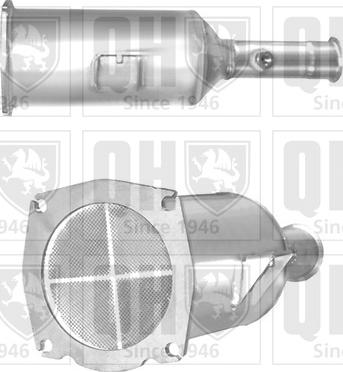 Quinton Hazell QDPF11012 - Филтър за сажди / твърди частици, изпускателна система vvparts.bg