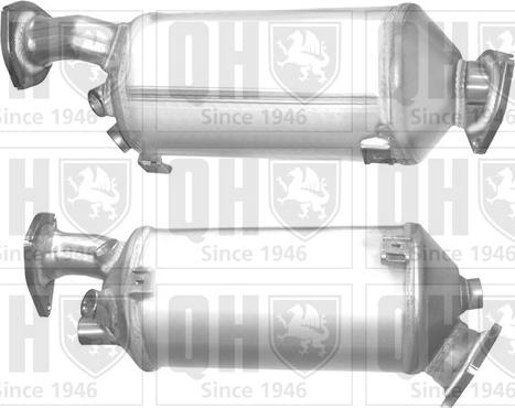 Quinton Hazell QDPF11032P - Филтър за сажди / твърди частици, изпускателна система vvparts.bg