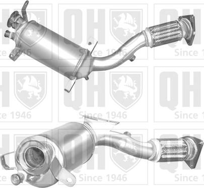 Quinton Hazell QDPF11200 - Филтър за сажди / твърди частици, изпускателна система vvparts.bg