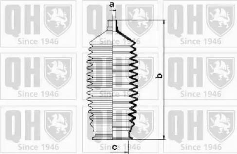 Quinton Hazell QG1414 - Маншон, кормилно управление vvparts.bg