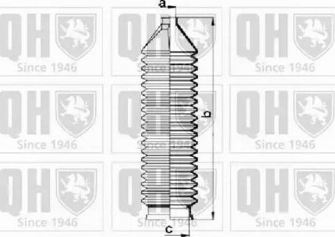 Quinton Hazell QG1087 - Маншон, кормилно управление vvparts.bg