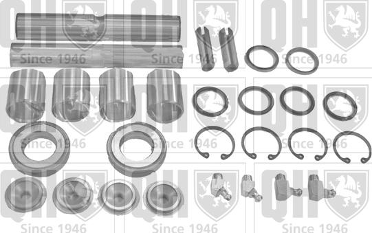 Quinton Hazell QP761T - Ремонтен комплект, шенкелни болтове vvparts.bg